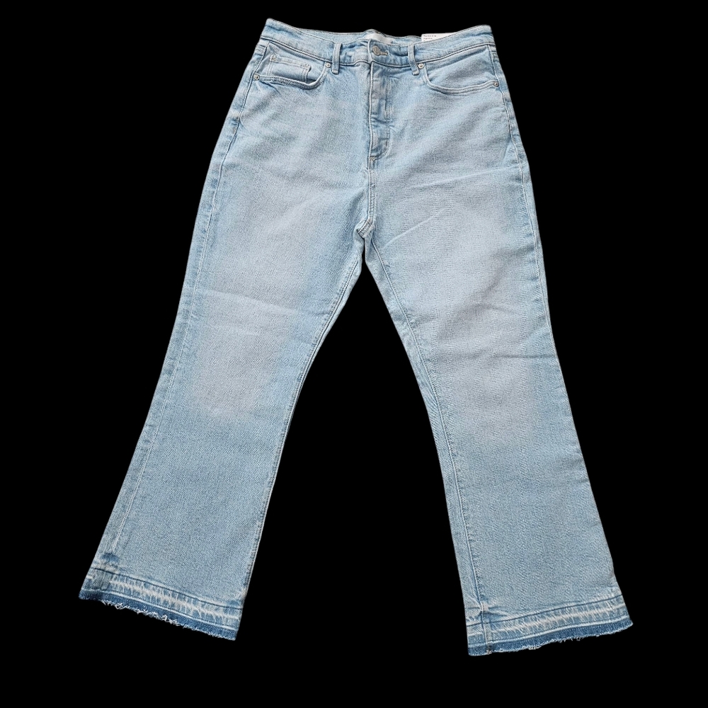 Loft, The Kick Crop, High Rise Jeans